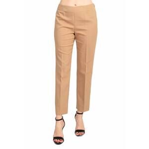 NEW PEACE OF CLOTH strech cotton lisa pants in chestnut